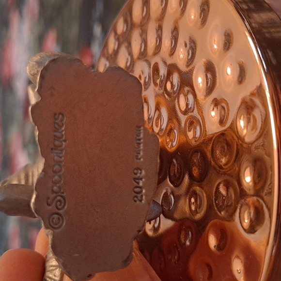 Manatee mother and baby! Spoontiques pewter numbered piece - Picture 4 of 4